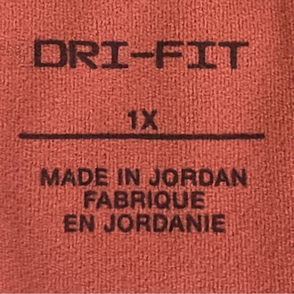 NWT Nike Yoga Luxe Women's Infinalon Cropped Tank Rust Size 1X - Picture 6 of 10